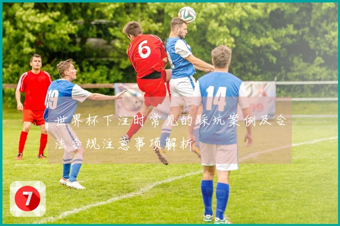 世界杯下注时常见的踩坑案例及合法合规注意事项解析
