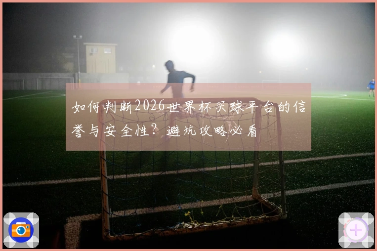 如何判断2026世界杯买球平台的信誉与安全性？避坑攻略必看