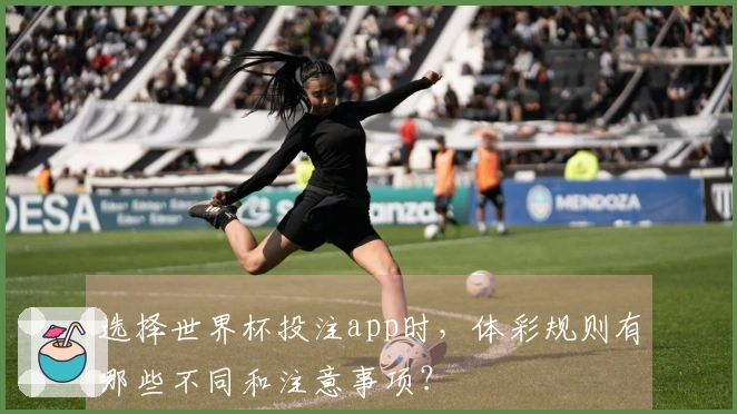 选择世界杯投注app时，体彩规则有哪些不同和注意事项？