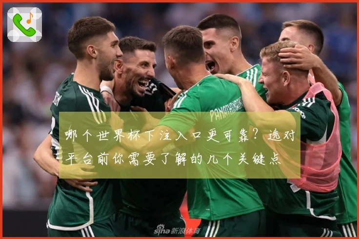 哪个世界杯下注入口更可靠？选对平台前你需要了解的几个关键点